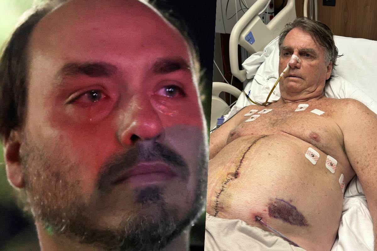 Carlos e Bolsonaro Carlos e Bolsonaro