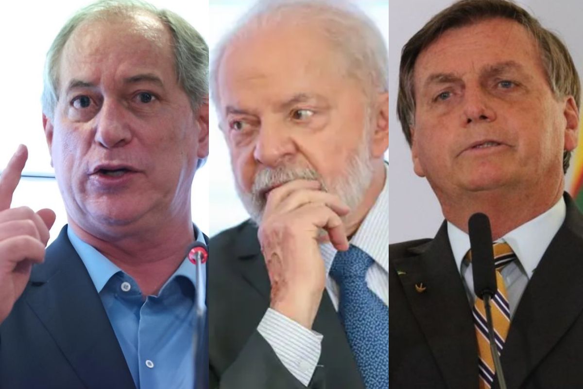 Ciro Gomes, Lula e Jair Bolsonaro Ciro Gomes, Lula e Jair Bolsonaro