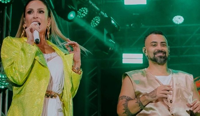 Claudia Leitte e Robson Mano