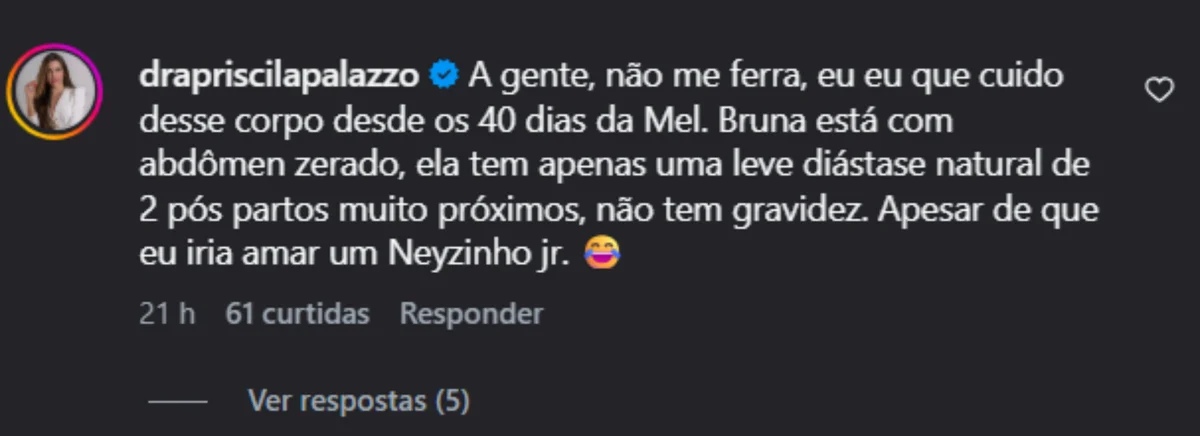 Comentário Dra Comentário Dra