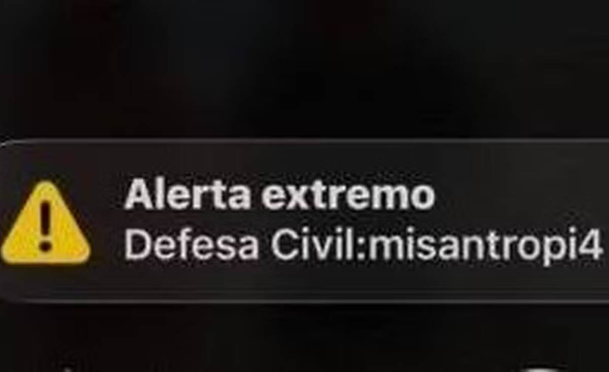 Defesa Civil - Alerta extremo 2 - redes sociais