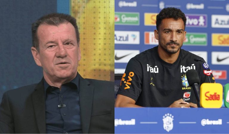 Dunga perde a paciência e critica Danilo, jogador da Seleção Brasileira