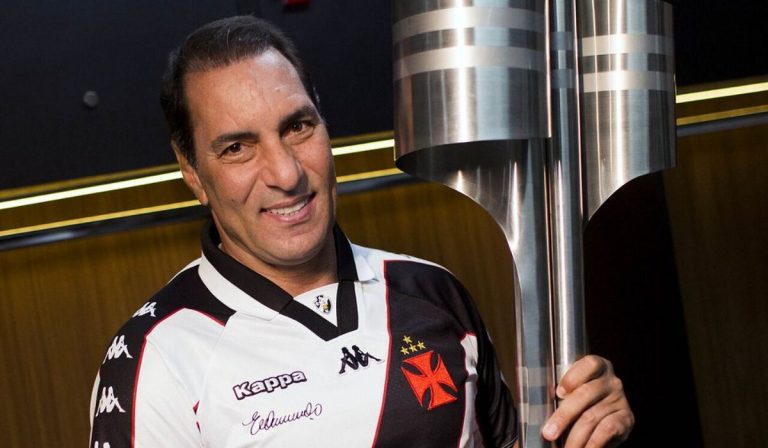 Pré-candidato, Edmundo promete defender o Vasco em Brasília