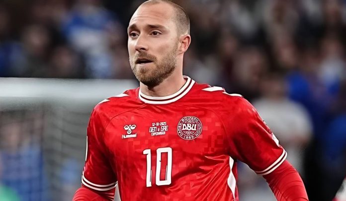 Christian Eriksen, jogador da Dinamarca Christian Eriksen, jogador da Dinamarca