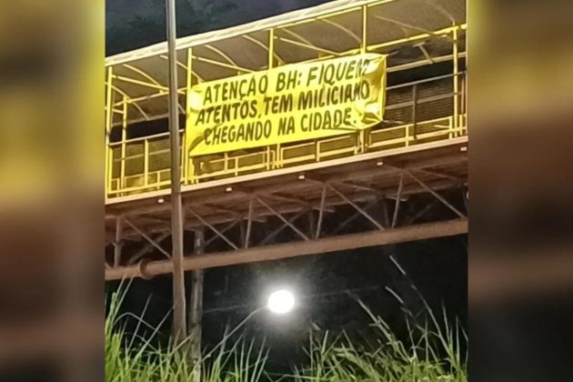 Faixa de protesto