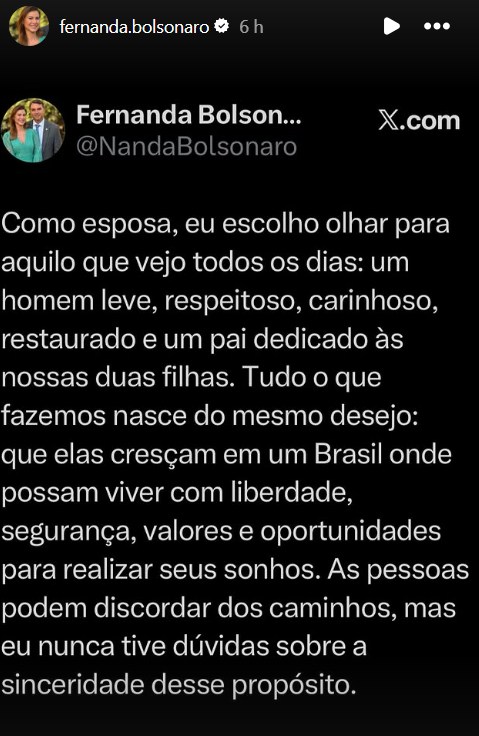 Fernanda Bolsonaro Stories