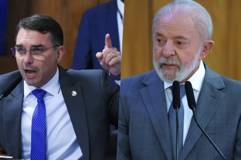Flávio Bolsonaro pede ação da polícia federal e cita Lula
