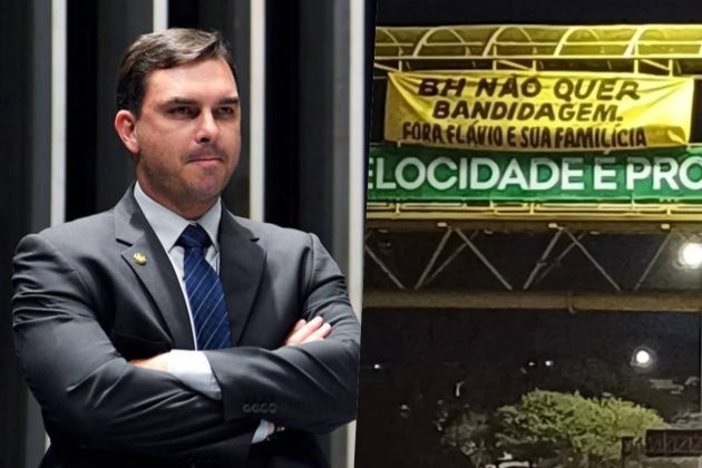 Fl&aacute;vio e faixas em BH