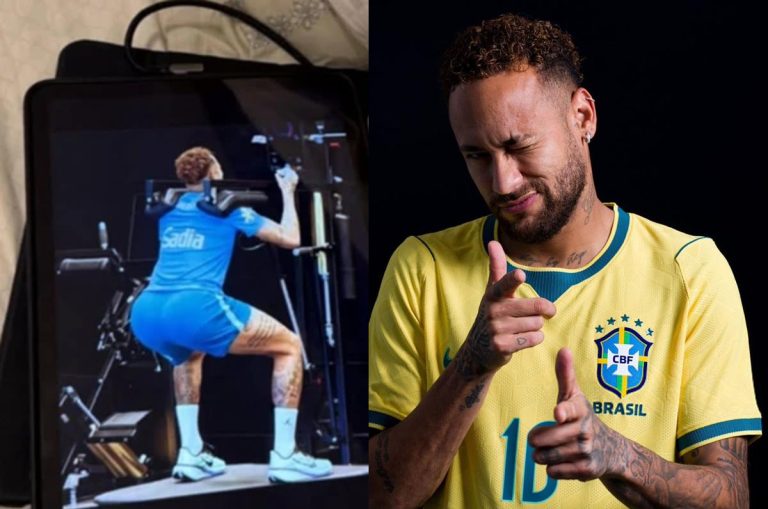 Influenciadora termina casamento após pegar marido no banheiro com foto do Neymar
