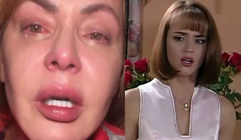 Atriz de ‘A Usurpadora’ surge aos prantos e pede ajuda após tragédia: ‘Estou cansada’