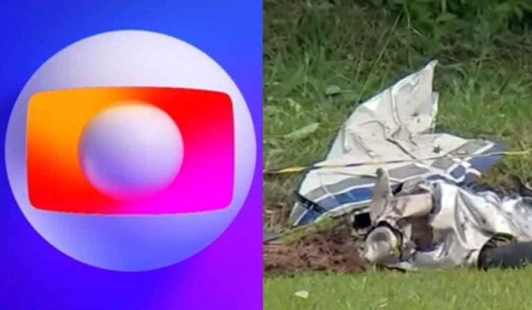 Queda de avião paralisa programação na Globo: ‘Infelizmente morreram’