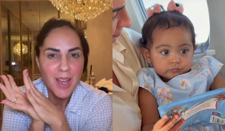 Graciele Lacerda revela que a filha passou por cirurgia para retirada de nódulo