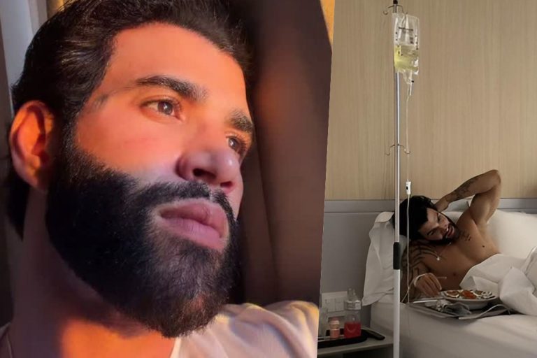Após cancelar show, Gustavo Lima toma medicação intravenosa