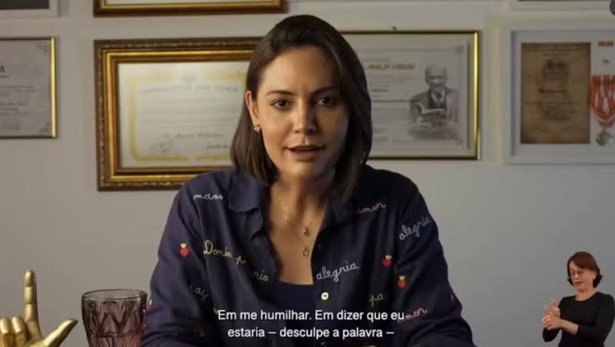 Michelle Bolsonaro (Foto: Captura de Tela/ SBT News)