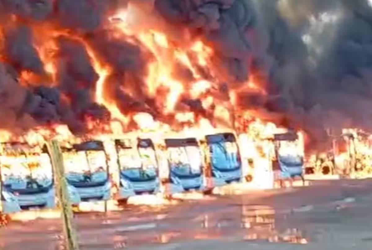 Incêndio em BH - redes sociais