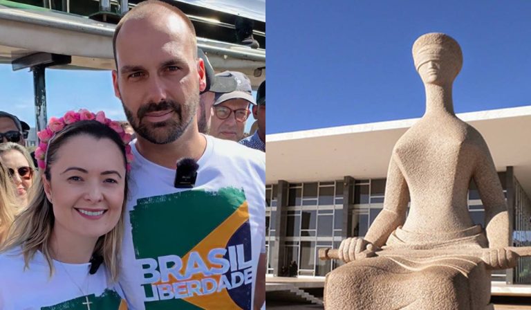 Júlia Zanatta se revolta com o STF após condenação de Eduardo Bolsonaro