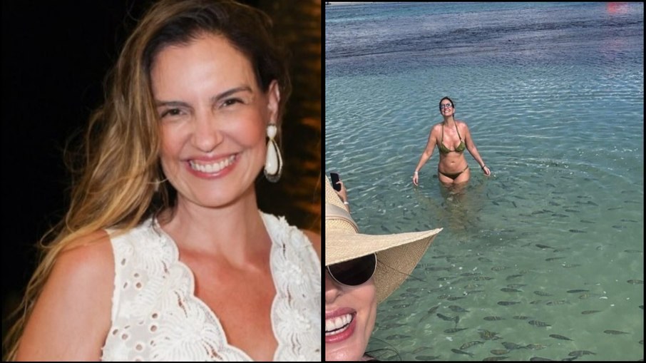 Luciana Cardoso em viagem