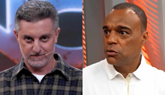 Luciano Huck e Denilson (Reprodução: TV Globo)