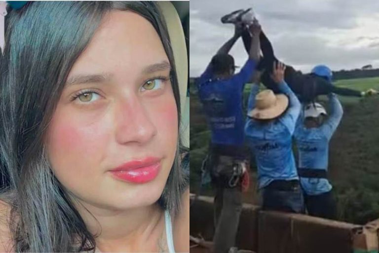 Polícia descobre câmera do capacete de jovem na queda de rope jump