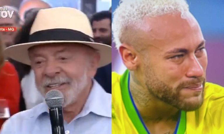 Lula humilha Neymar: “Primeiro jogador home office”