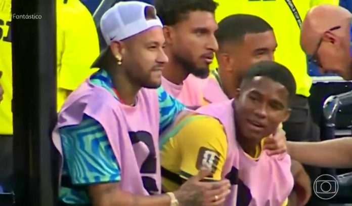 Neymar e Endrick Neymar e Endrick