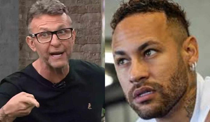 Neymar e Neto Neymar e Neto (Reprodução: Band TV/ Instagram)