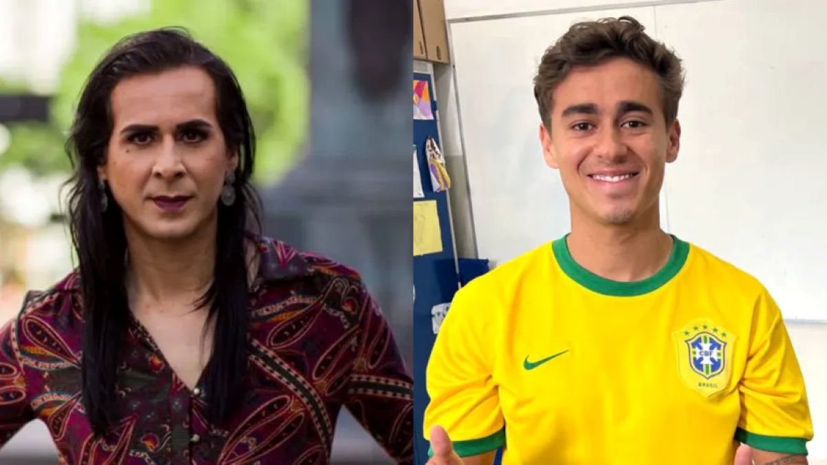 Duda Salabert e Nikolas Ferreira Duda Salabert e Nikolas Ferreira (Reprodução/ Redes Sociais)
