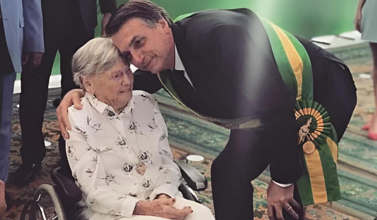 Olinda e Jair Bolsonaro Olinda e Jair Bolsonaro