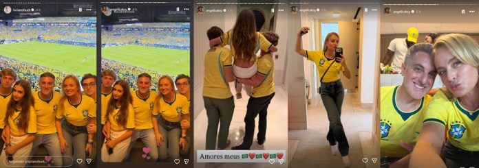 Post Angélica e Luciano Huck Post Angélica e Luciano Huck (Reprodução: Instagram)
