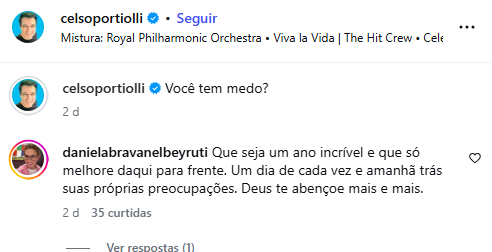 Post do Celso Portiolli (Reprodução: Instagram)