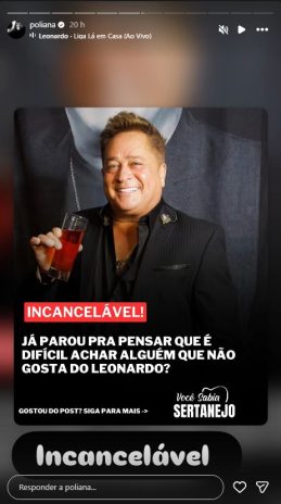 Post da Poliana Rocha Post da Poliana Rocha (Reprodução: Instagram)