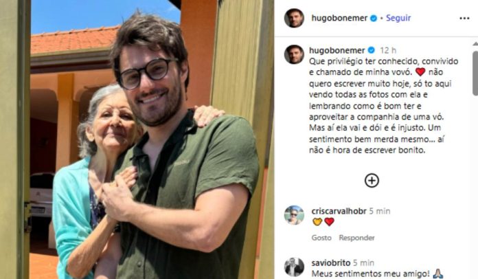 Post do Hugo (Reprodução: Instagram)