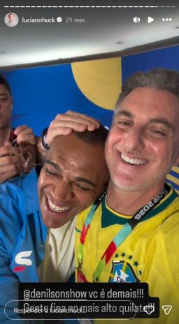 Post do Luciano Huck