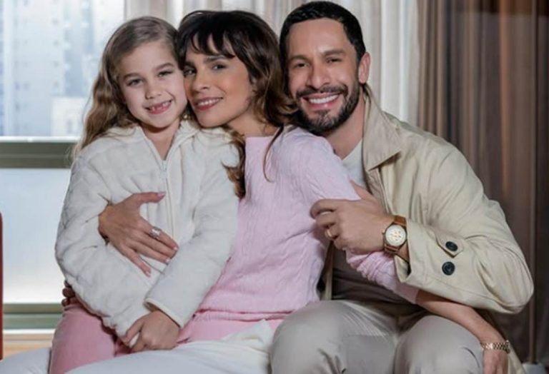 Rainer Cadete apresenta família em ‘Quem Ama Cuida’