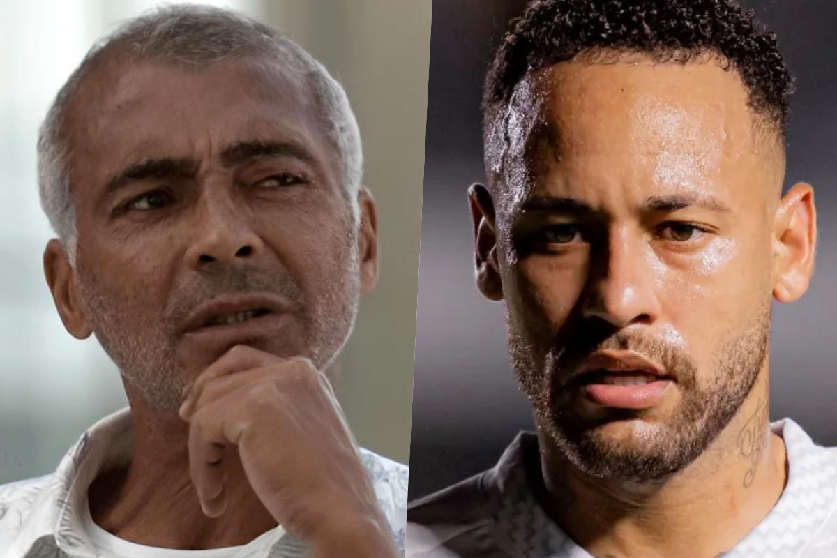 Romário e Neymar Jr Romário e Neymar Jr
