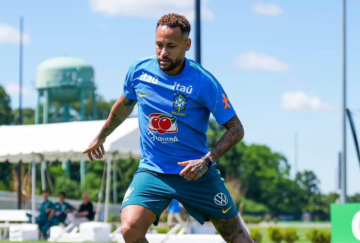 Seleção Brasileira - Neymar - redes sociais
