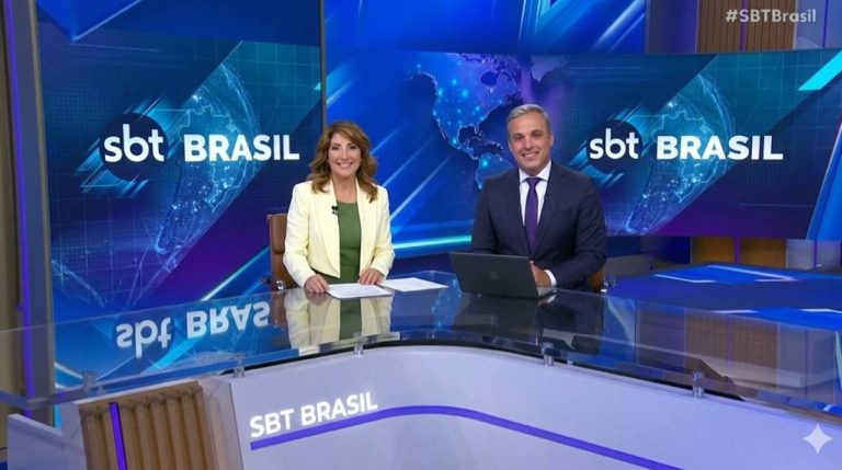 Simone Queiroz e Leandro Stoliar são pedidos como âncoras do SBT Brasil