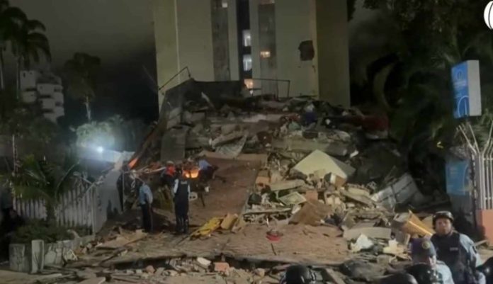 Terremoto na Venezuela (Reprodução: Record)