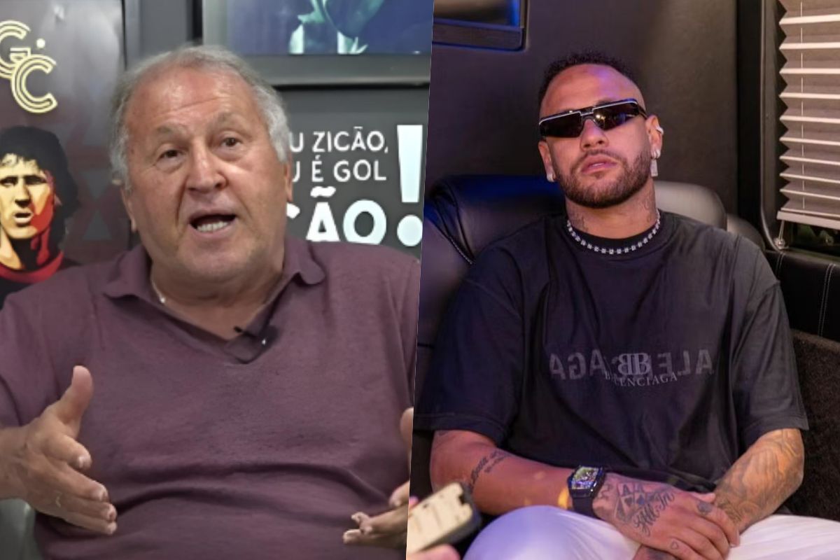 Zico e Neymar Zico e Neymar