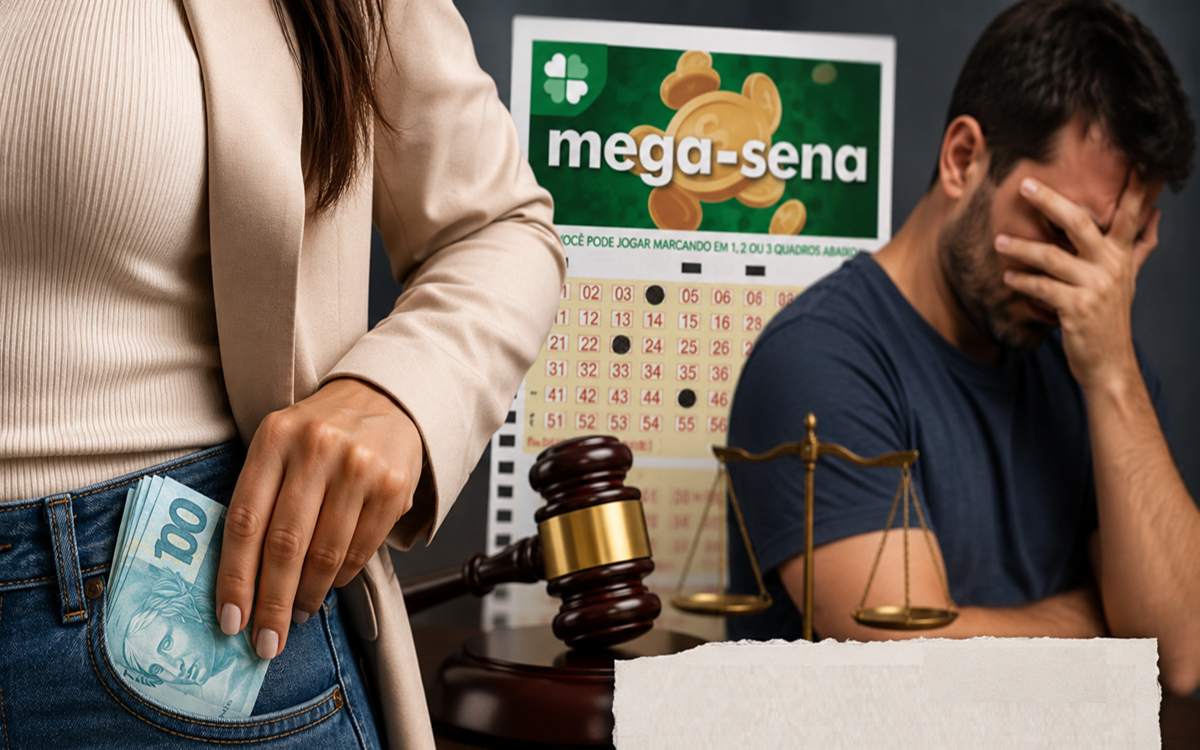Como mulher obrigou o ex a dividir prêmio milionário da Mega-Sena (Foto: Reprodução Como mulher obrigou o ex a dividir prêmio milionário da Mega-Sena (Foto: Reprodução/ Imagem ai meramente ilustrativa)