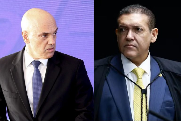 Moraes empareda Nunes Marques e bota o dedo na ferida sobre Bolsonaro