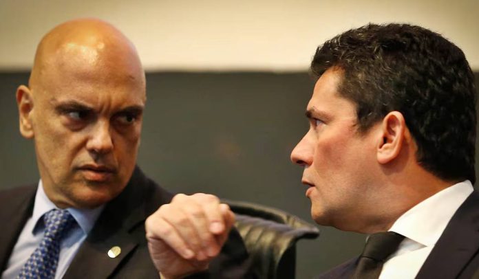 Alexandre de Moraes e Sergio Moro