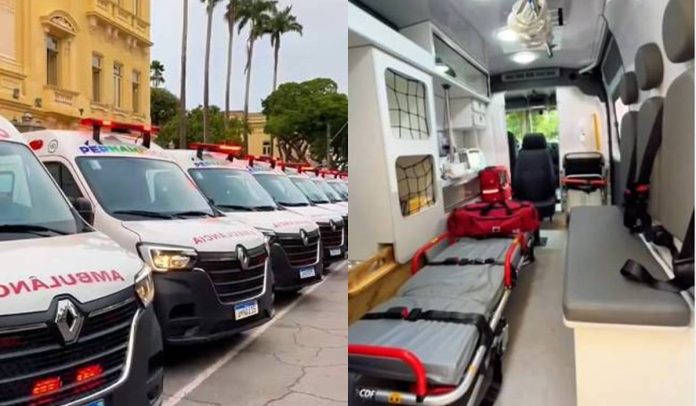 Ambulância UTI Ambulância UTI - Foto: Governo de Pernambuco