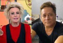 Ana Maria Braga surge indignada e alfineta cantor Leonardo