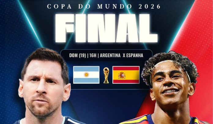 Argentina x Espanha na final da Copa do Mundo FIFA Argentina x Espanha na final da Copa do Mundo FIFA