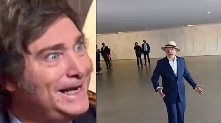 Milei desce a lenha em Lula e bota o dedo na ferida: “Fracassado”