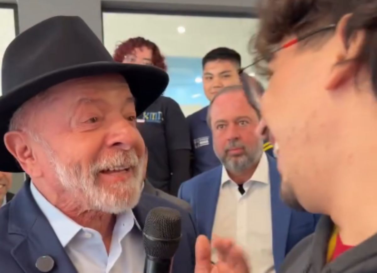 Lula no IMT (Captura de tela/ Reprodução) Lula no IMT (Captura de tela/ Reprodução)