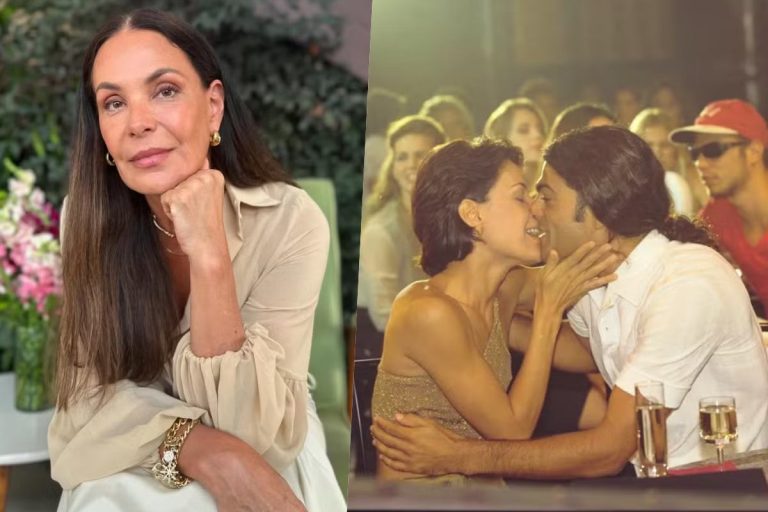 Carolina Ferraz relembra novela com Du Moscovis: “Meu casamento acabou”