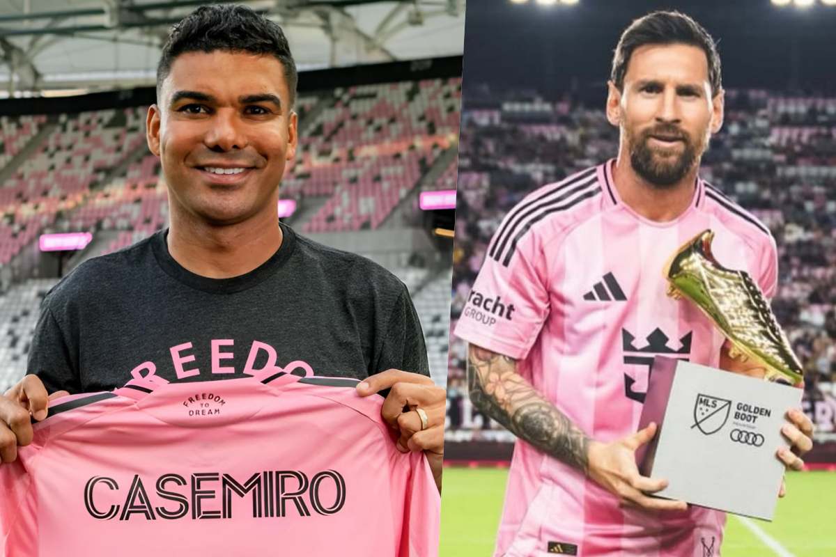 Casemiro e Lionel Messi Casemiro e Lionel Messi
