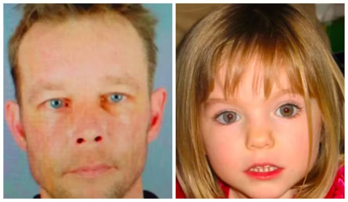 Christian Brueckner e Madeleine McCann (Fonte: Divulgação/Reprodução) Christian Brueckner e Madeleine McCann (Fonte: Divulgação/Reprodução)